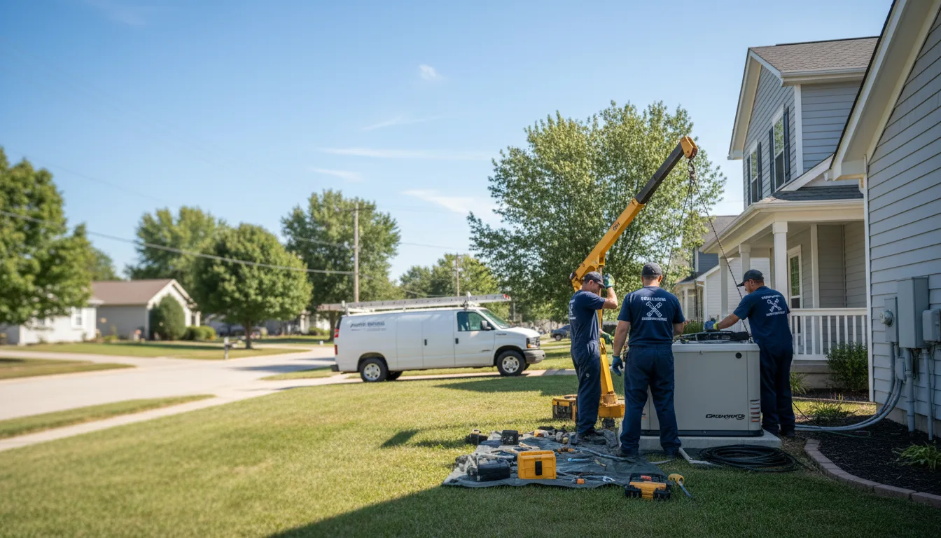 Generator Installation in Omro, WI near me